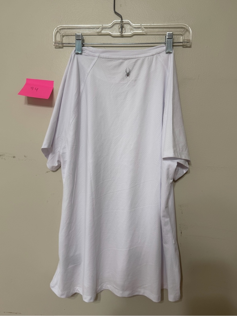 Spyder Active Women’s XL White Performance Athletic Shirt Short Sleeve NWT - Picture 5 of 8